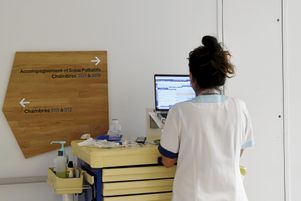 Hôpital privé du Grand Narbonne à Montpellier, le 26 octobre 2023.