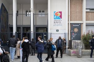 Le lycée Maurice-Ravel dans le 20e arrondissement de Paris. L’auteur de messages haineux contre l’ancien proviseur de l’établissement était jugé mercredi 2 octobre.