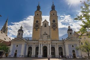 La cathédale de Brixen, dans la province de Bolzano, en août 2023. 