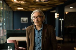 L’écrivain franco-algérien Boualem Sansal, en avril 2022.