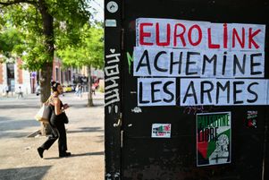 Marseille, le 5 juin dernier. Une plainte pour complicité de crimes de génocide, de guerre, et contre l’humanité a été déposée, mercredi 11 juin 2025, par la Ligue des droits de l’homme contre Eurolinks.