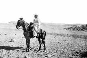 Le père Charles de Foucauld (1858-1916), en 1915.